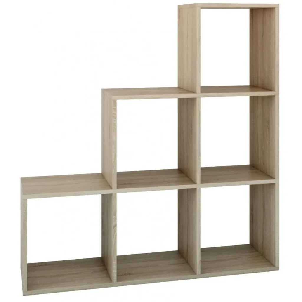 Petit meuble de rangement MIKK 1 aspect bois naturel chêne sonoma
