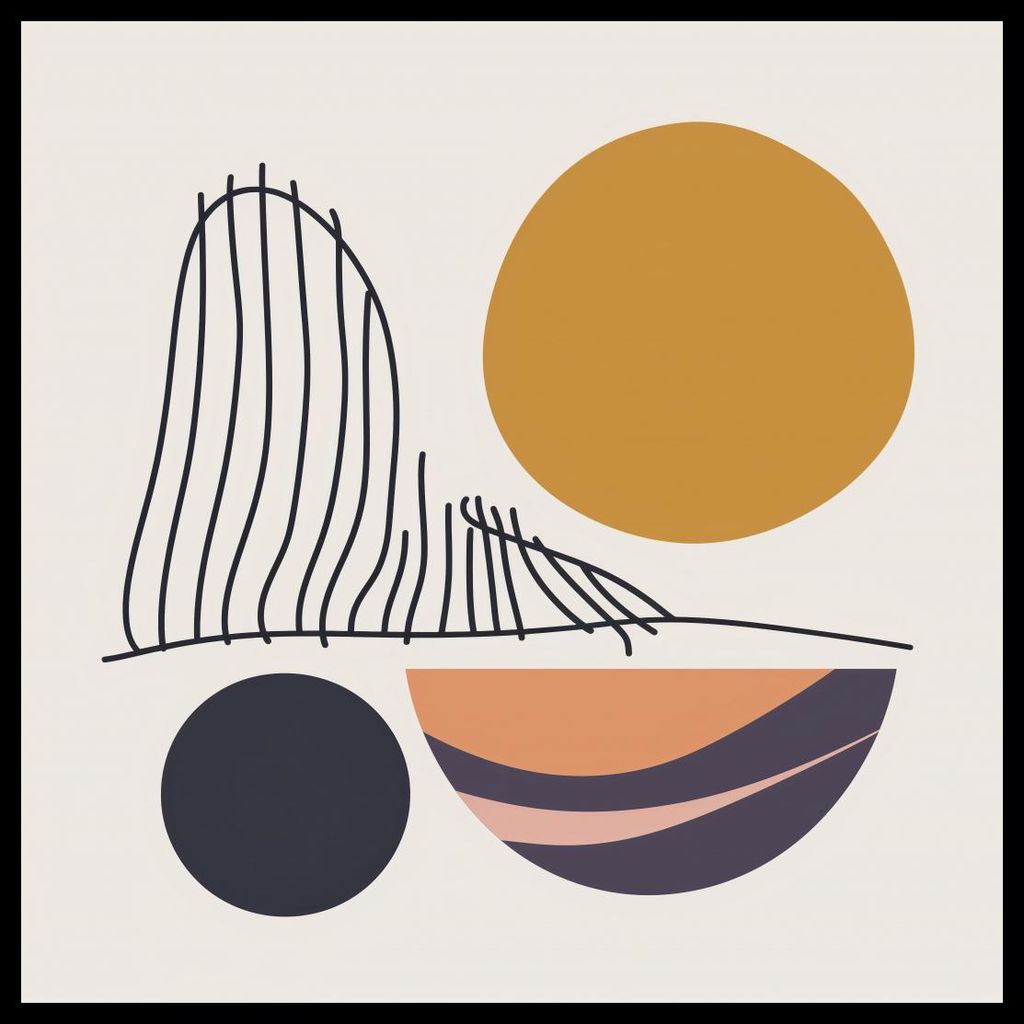 Plakat 70x70cm Voller Ausdruck