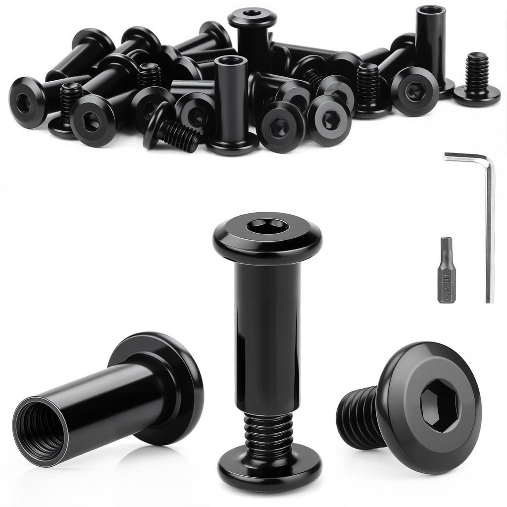 Spojovací šrouby M6 x 35 mm - Nerezová ocel - 25 kusů Obrázek produktu 