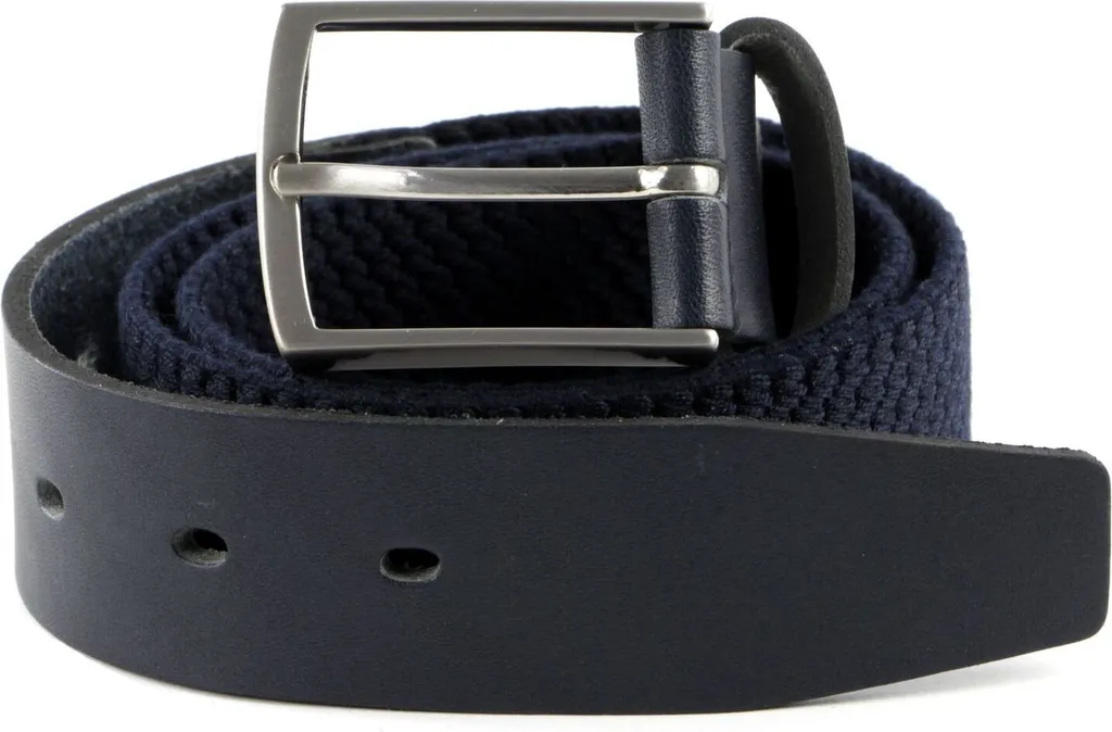 LLOYD Cintura Intrecciata Blu Marine W90 | Qualità e Design Tedesco