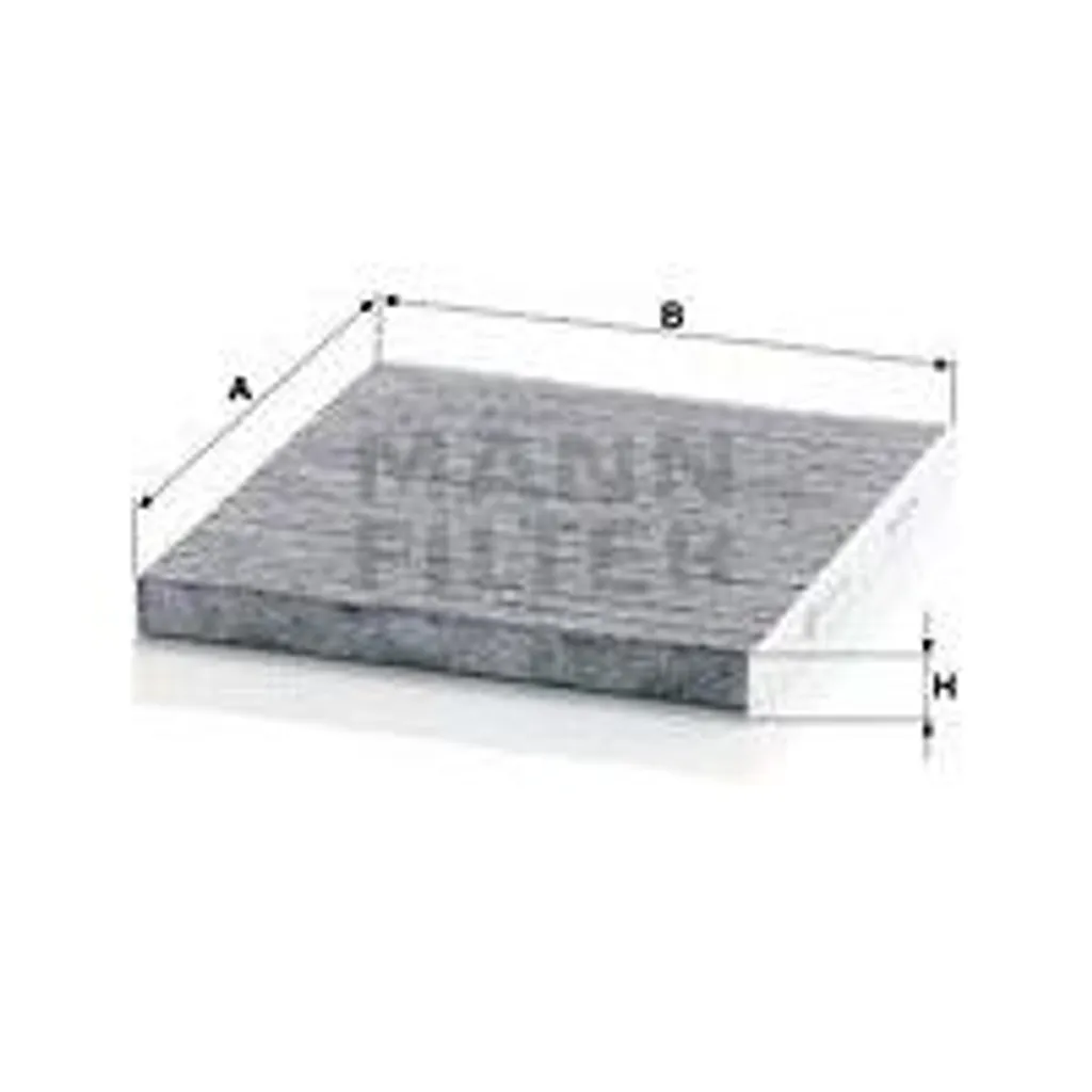 Filtre à air d'habitacle MANN-FILTER CUK 23 009 pour Giulietta OE 71775822