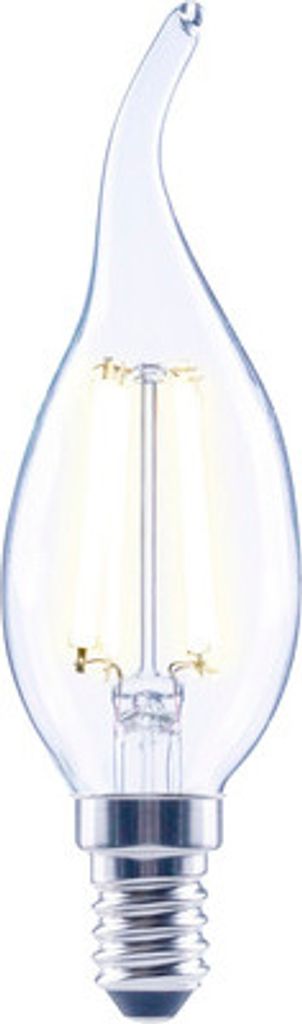 FLAIR LED Kerzenlampe dimmbar CL35 E14/6W(60W) 806 lm 4000 K neutralweiß klar Windstoß Kerzenlampe