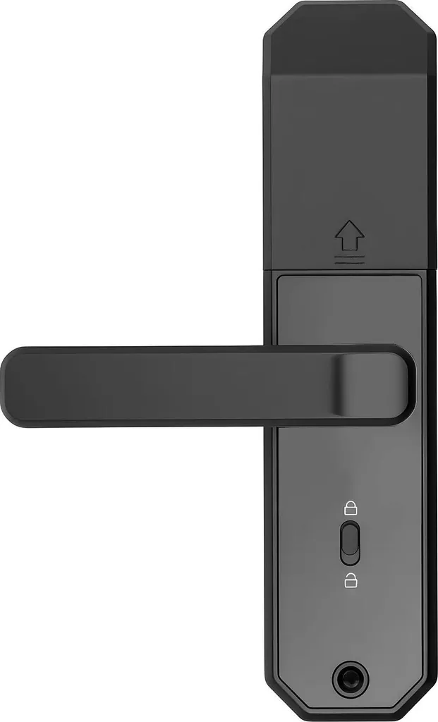 Serrure intelligente à code et empreinte digitale pour porte en bois