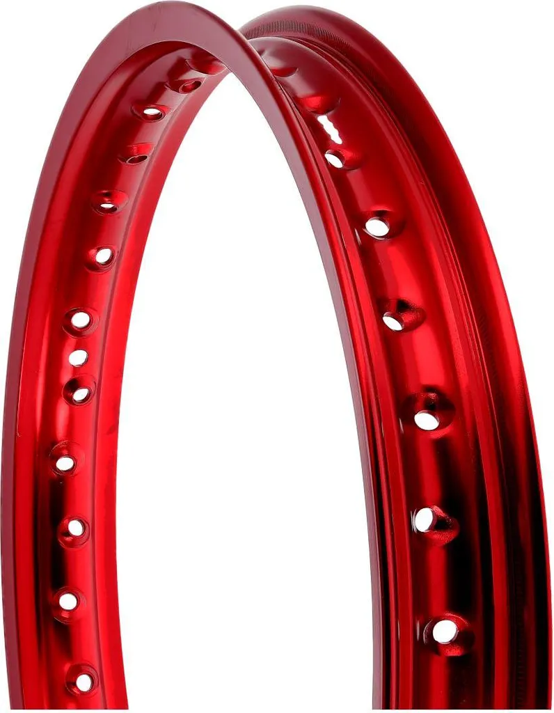 Jante 16 pouces de remplacement pour restauration Simson S50 S51 rouge
