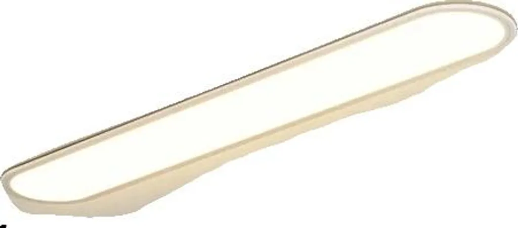 Plafonnier LED blanc 90cm moderne fini les zones d'ombre 3 couleurs