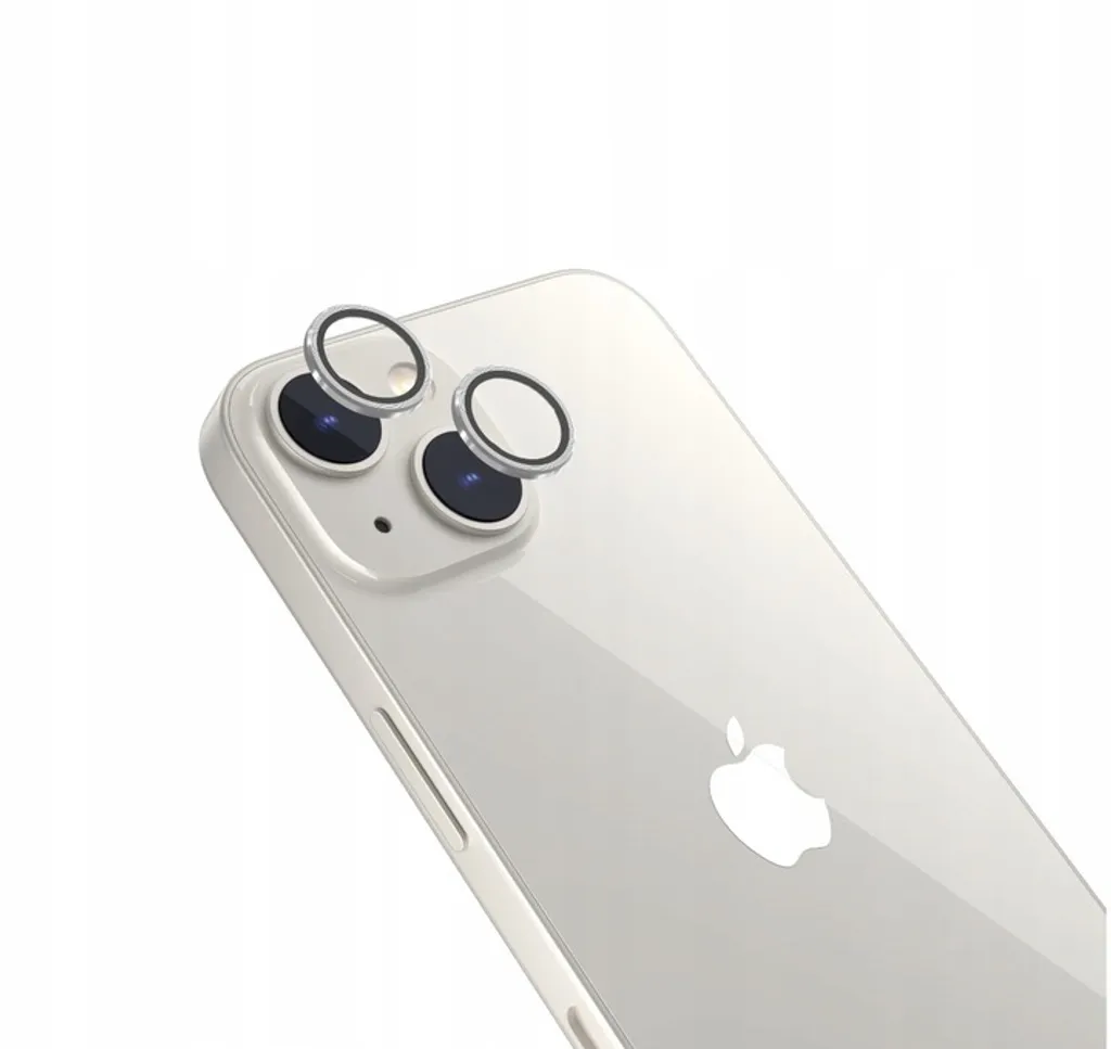 SwitchEasy LENZGUARD Argento iPhone 14/14 Plus - Vetro Zaffiro 9H