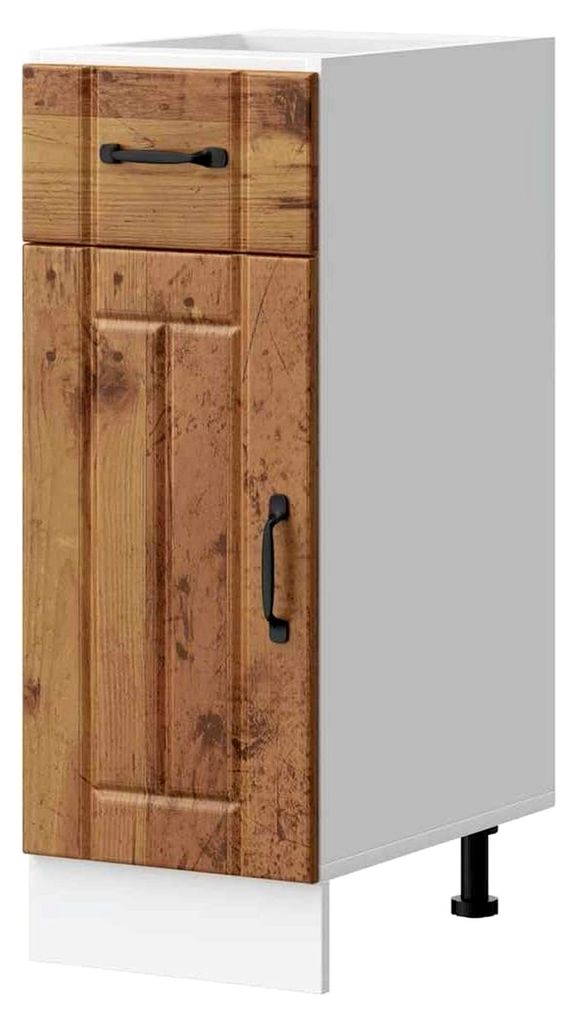 Küchenunterschrank Lucca aus altem Holz