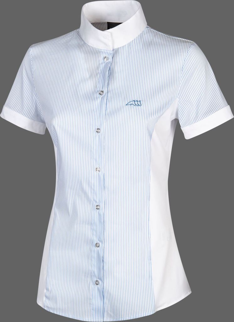 Equiline CHARLOTTE Frau Vgl. Shirt S/S Hellblau FS 2019, Eq19_FS_Gr.:46