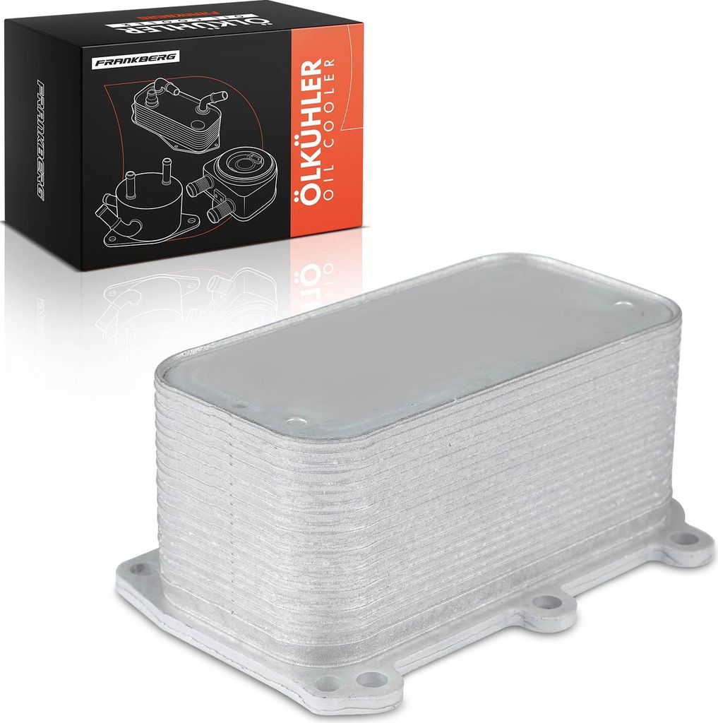 Frankberg 1x Ölkühler Motoröl für Mercedes-Benz W205 A205 C205 S205 C118 W213 A238 C238 S213