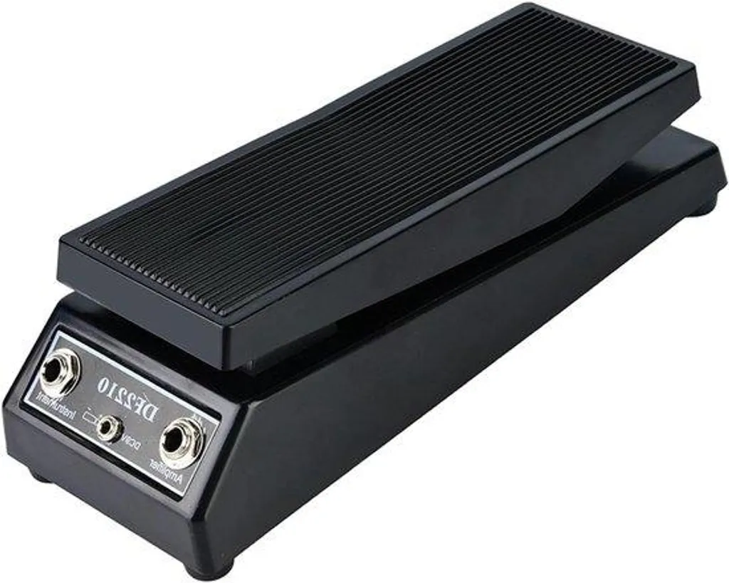 Pédale Wah-Wah DF2210 pour Solos de Guitare - Finition Noire Classique