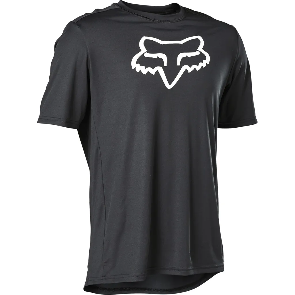 Maillot de VTT Fox Ranger SS Noir L - Vêtement Technique Homme Trail