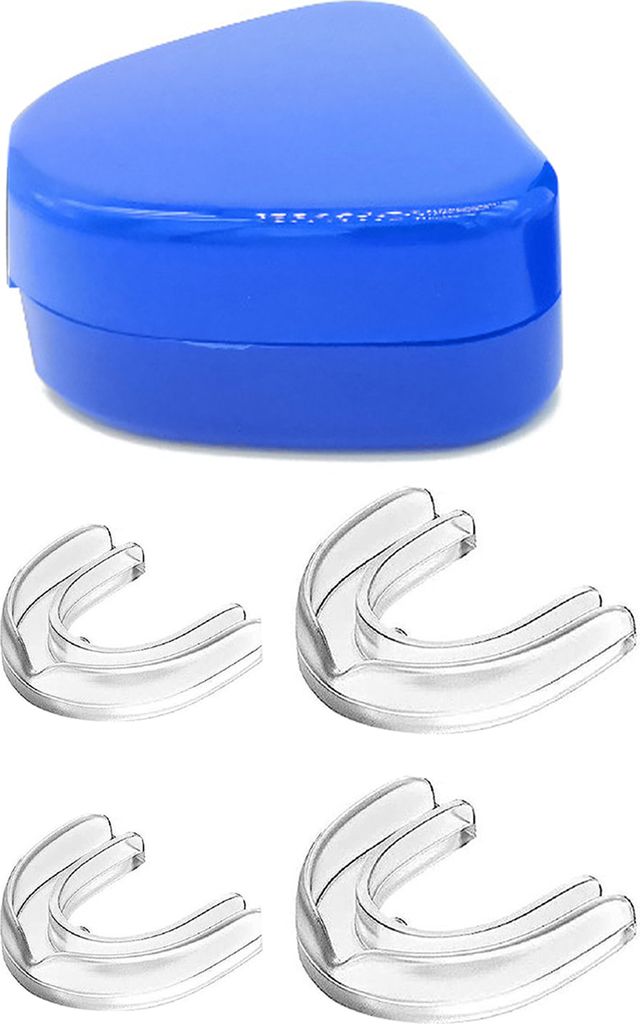 4 Teile/satz Silikon Anti-schnarch-Zahnspangen Schlafen Verhindern Schnarchen Zahnspangen Haut-Freundliche Klebstoff Dental Guards