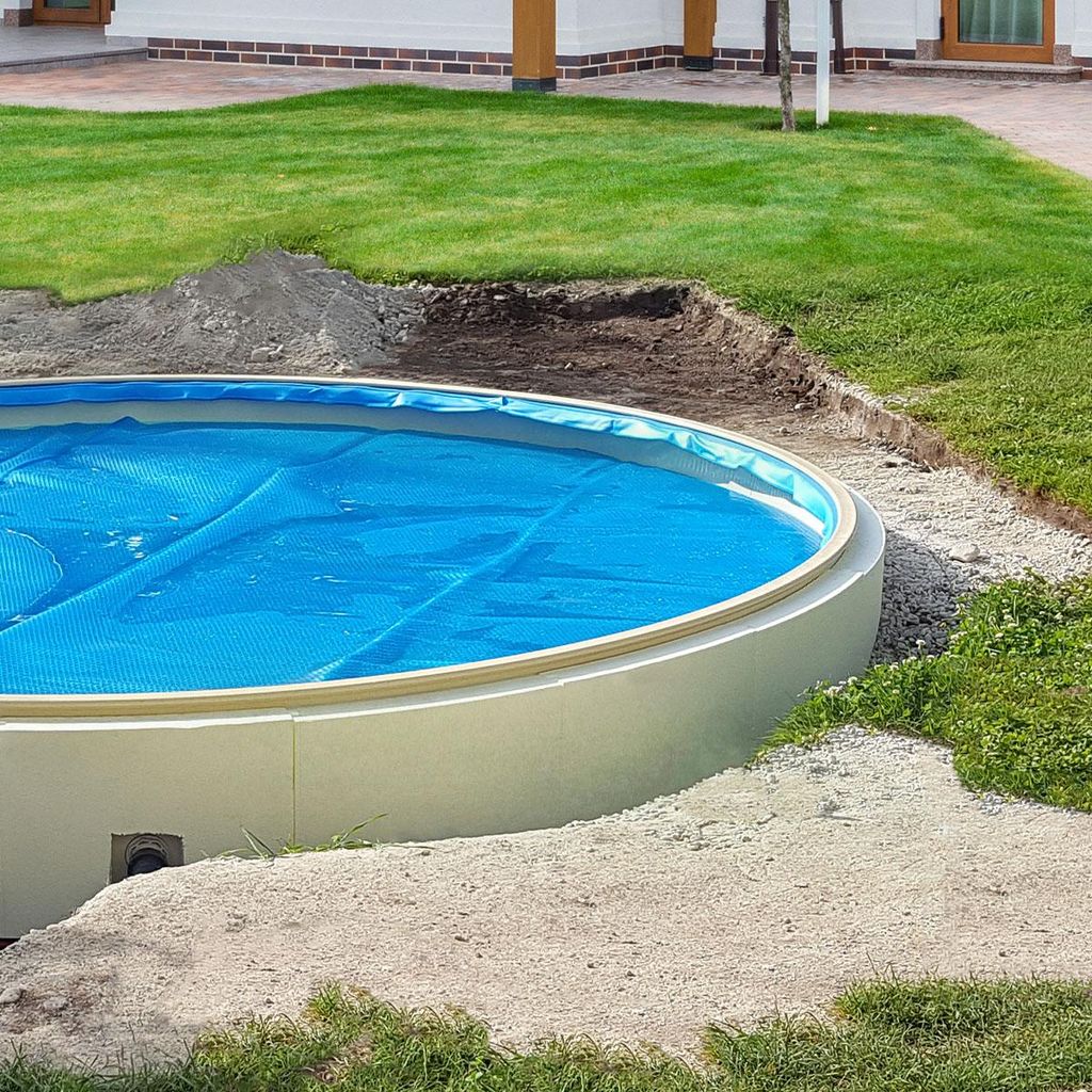 conZero Rundschalung Set für Rundpool Ø 500 x 150 cm Verschalung Schwimmbecken