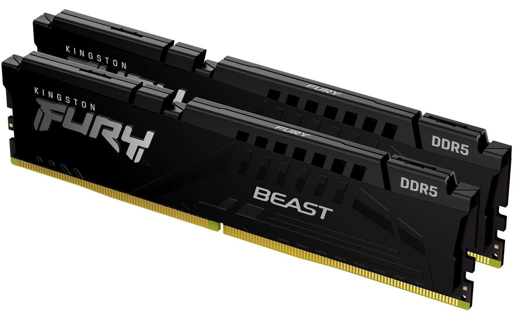 Kingston FURY Beast DDR5 64 GB 6000 MHz RAM per giochi ad Immagine del prodotto 