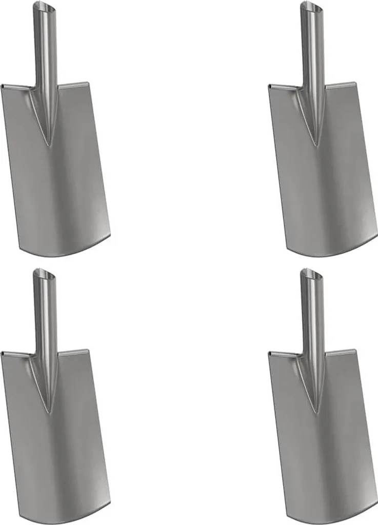 Tête de pelle de rechange pour jardinage et terrassement lot de 4