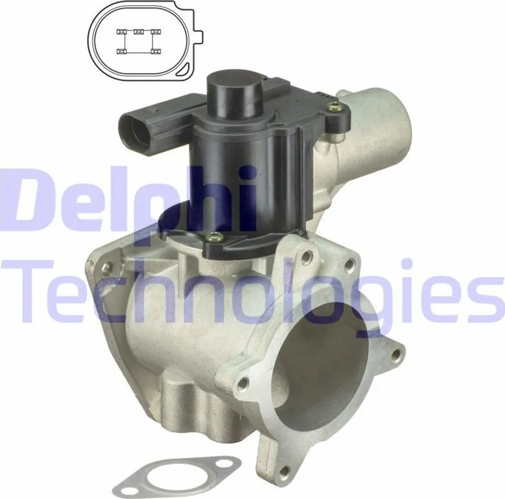 Vanne EGR pour réparation de moteur VW Transporter V et Touareg Delphi