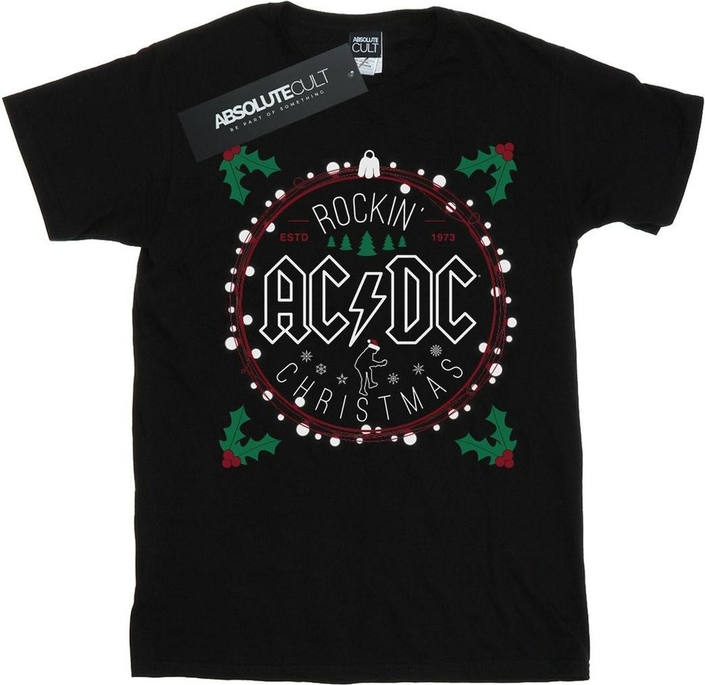 AC/DC - T-Shirt für Jungen BI3759 (128) (Schwarz)