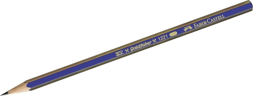 Faber-Castell GoldFaber 1221 Sechskantbleistift 6B (12 Stück)
