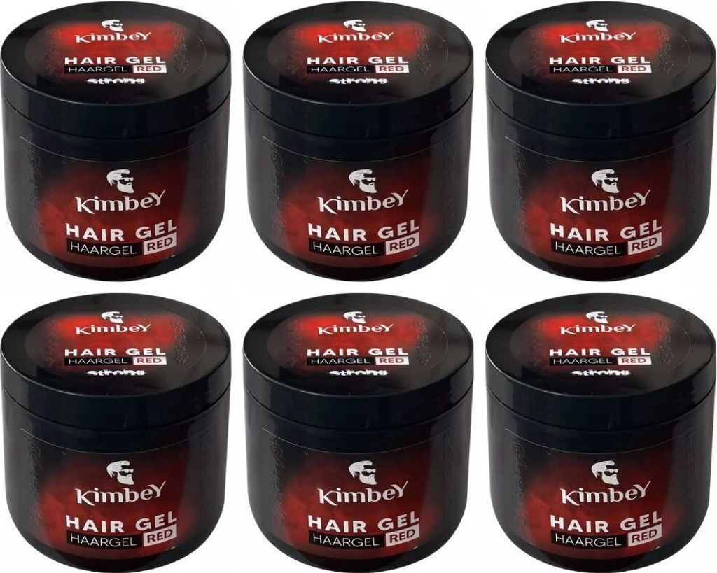 Kimbey Hairgel Strong Red 6x 600 ml