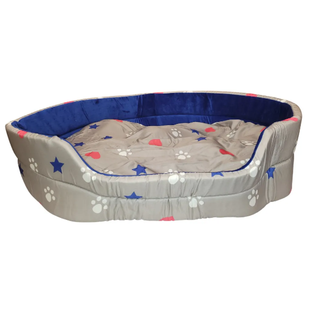Cuccia SWEEDEN Ovale Grigio Blu 80x55cm | Design Italiano e Comfort