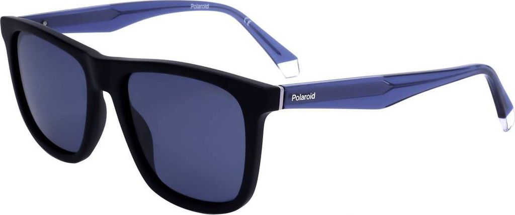 Polaroid PLD 2102/S/X 0VK MATTE BLACK BLUE 55/17/150 Herren Produktbild 