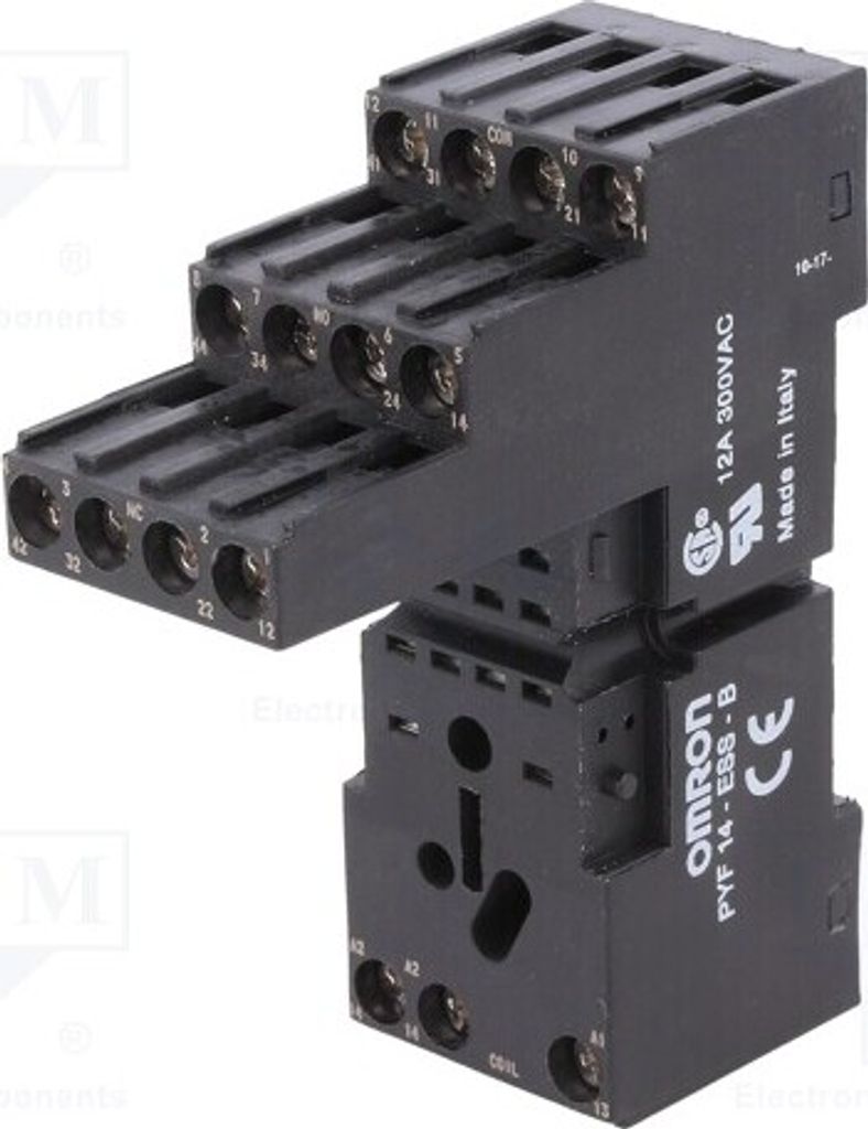 1x Sockel PIN: 14 ,H3YN-4,MY4,MY4N PYF14-ESS-B Elektromagnetische Relais - Zubehör