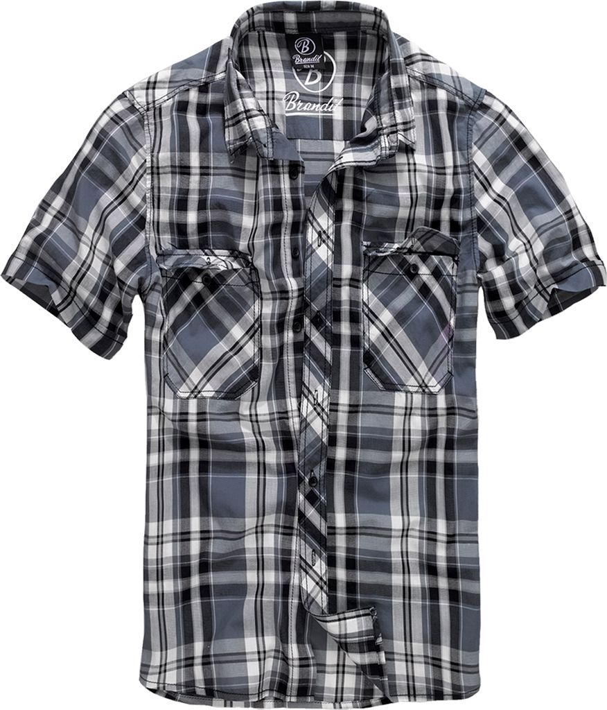 Brandit Roadstar T-Shirt Größe S Farbe Schwarz/Anthrazit