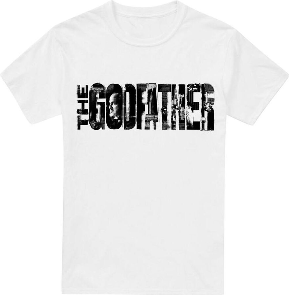 The Godfather - T-Shirt für Herren TV6868 (4XL) (Weiß)