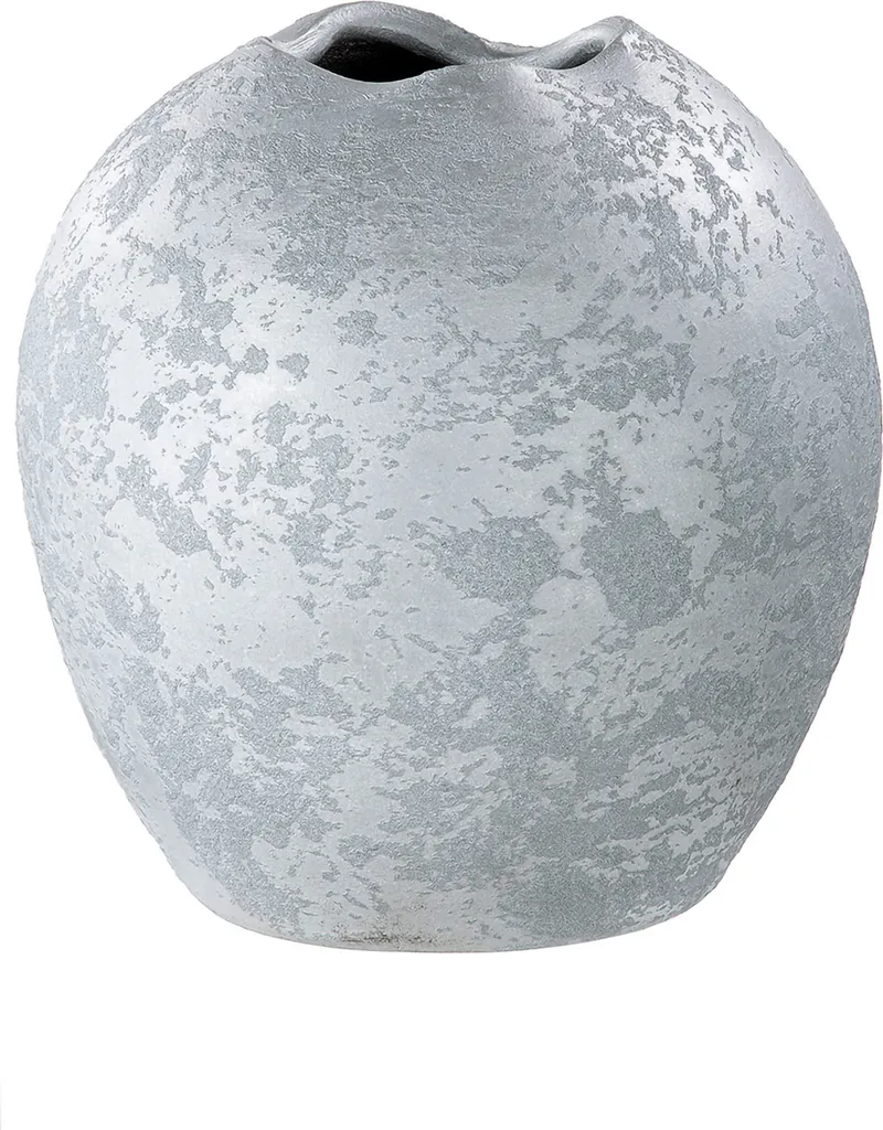Vase boule argenté Barcelos Gilde 22cm pour illuminer un intérieur sombre