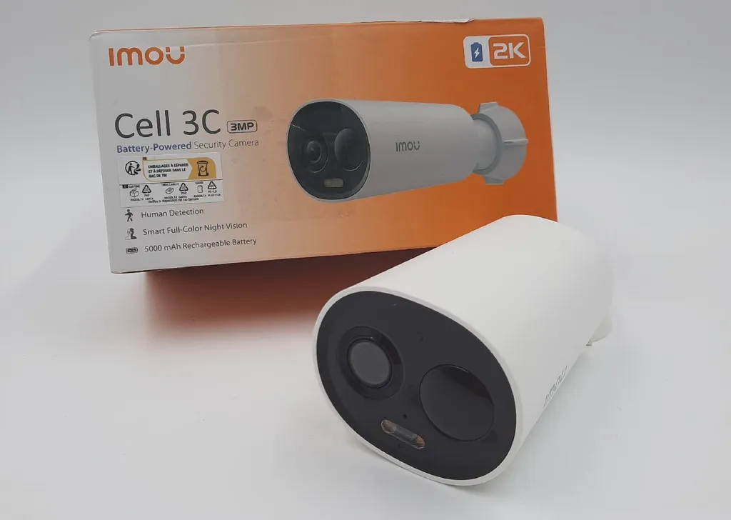 Imou 2K Telecamera WiFi Batteria Esterno | Domotica Sicura