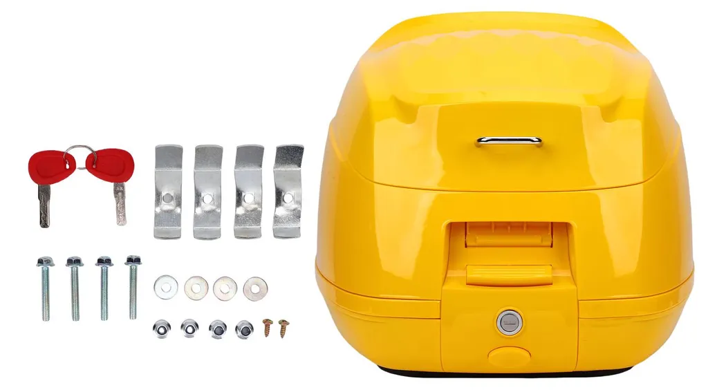 Top Case Moto 32L Antivol : Gardez vos Affaires au Sec en Sécurité