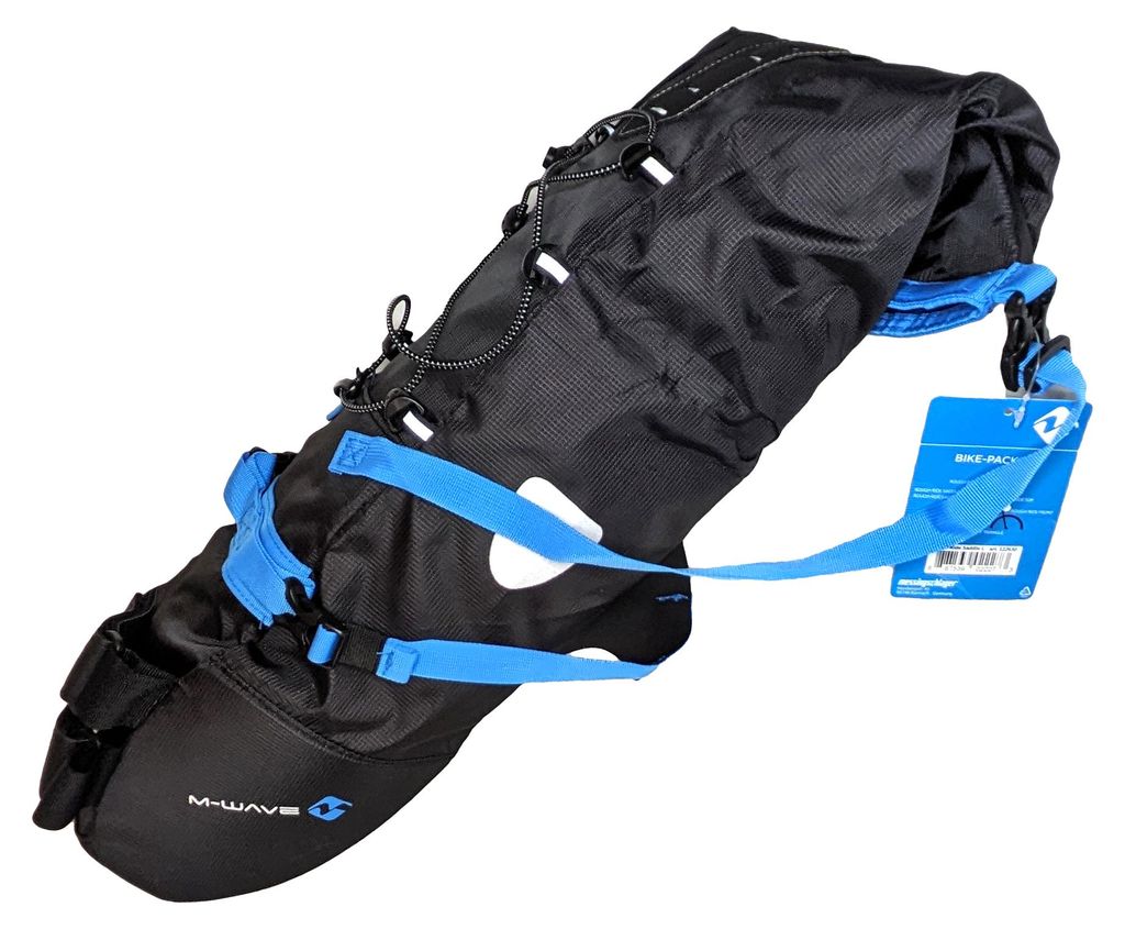 M-Wave Rough Ride Saddle L, Sattel, Fahrradtasche, Schwarz, Produktbild 