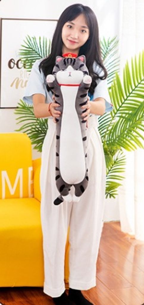 Lange Katze Maskottchen Kuscheltier Plüsch Puppe Kätzchen Produktbild 8