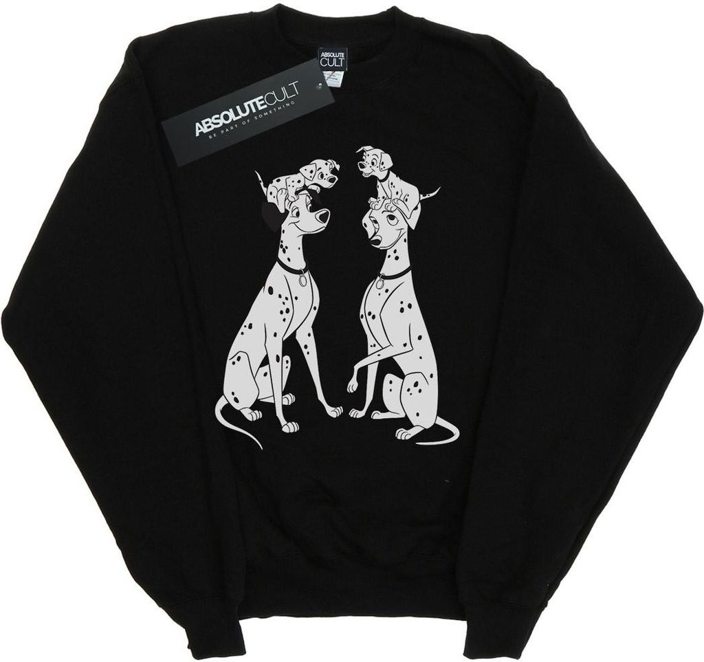 Disney - "101 Dalmatians" Sweatshirt für Jungen BI11965 (128) (Schwarz)