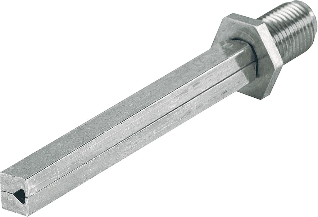 VK FDW perno profilato 4-KT.8x80mm Fe zincato diviso Immagine del prodotto 