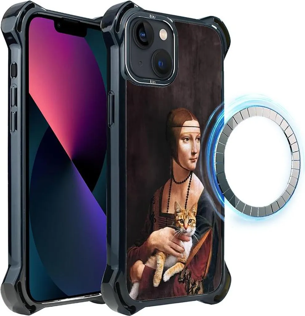 Protection MagSafe iPhone 13 Artistique Idéale pour Amateurs d'Art