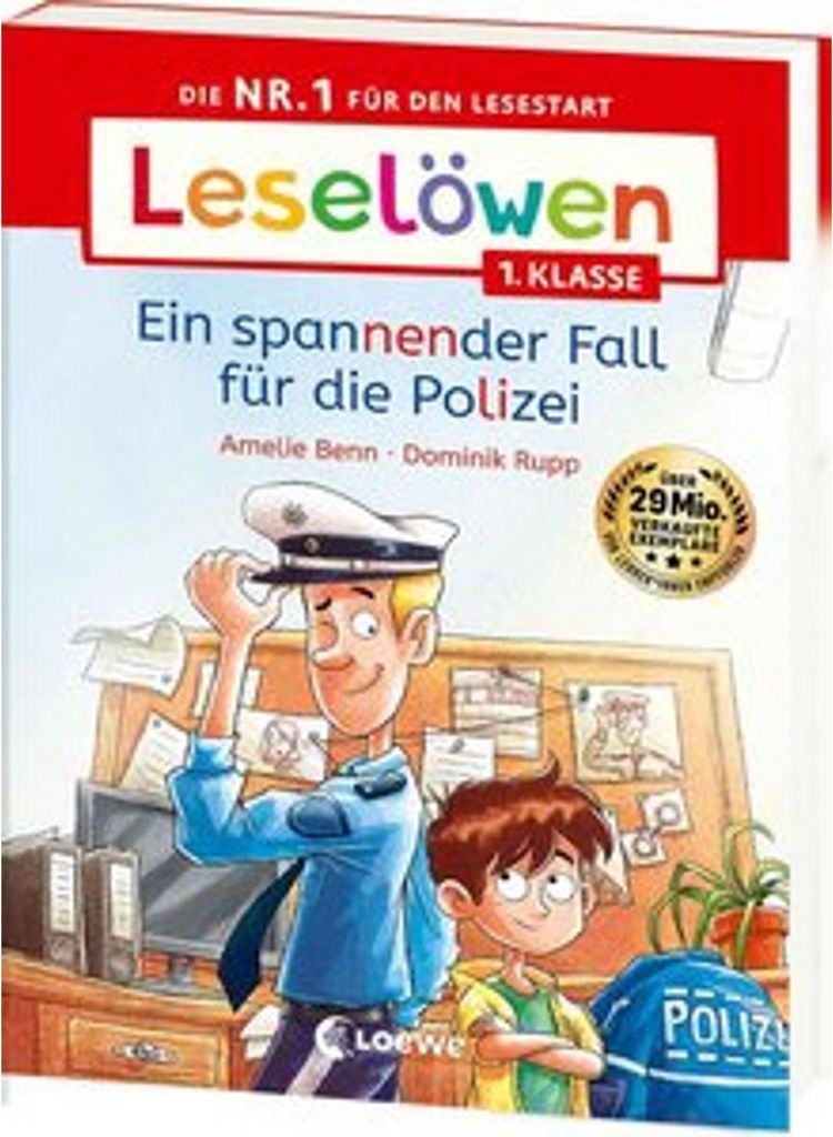 Leselöwen 1. Klasse - Ein spannender Fall für die Polizei