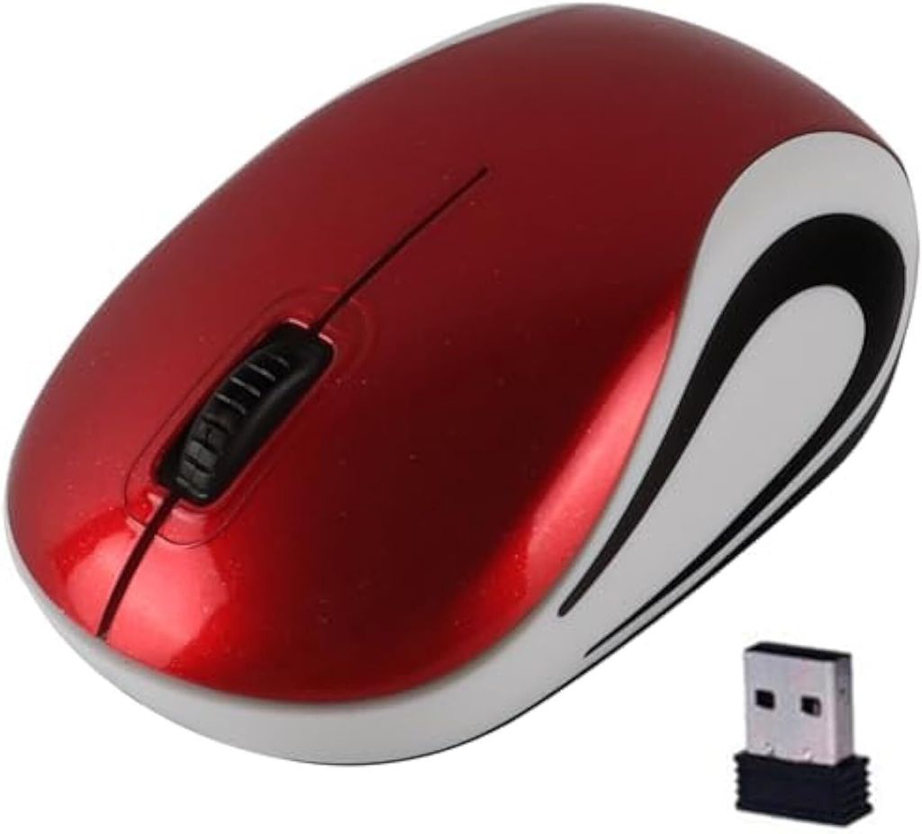 Mini Kabellose USB Maus,Tragbar Winzig Klein Akku Mäuse,Ergonomisches Design,2,4 GHz 1000DPI,für Kinder Kleine Hände,für Reisen Geschäftsreisen