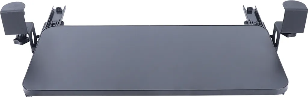 Support Clavier Noir Anti-Douleurs : Solution Ergonomique pour Bureau Pro