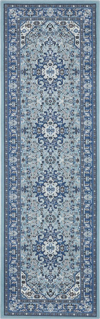 Hanse Home Mirkan Kurzflor Teppich Skazar Isfahan Himmelblau