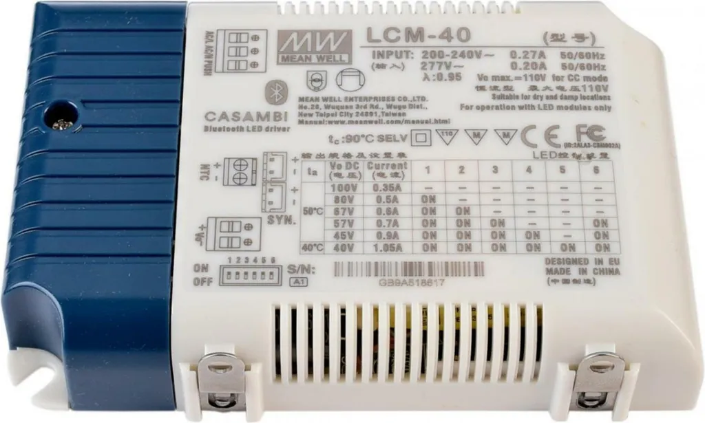 Alimentation LED Universelle 42W Casambi : Stop aux Scintillements LED