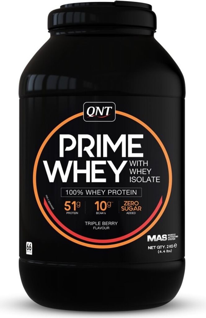 QNT Prime Whey - 2 Kg-Dose Trple Berry
