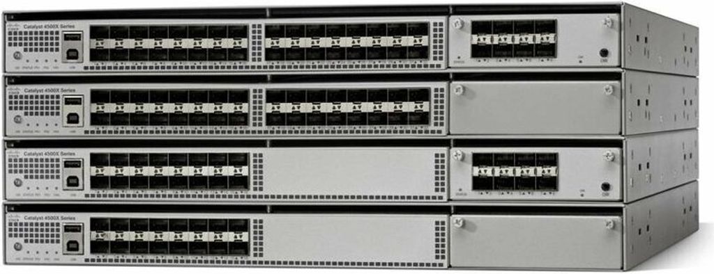 Cisco WS-C4500X-32SFP+, Managed, Rack-Einbau