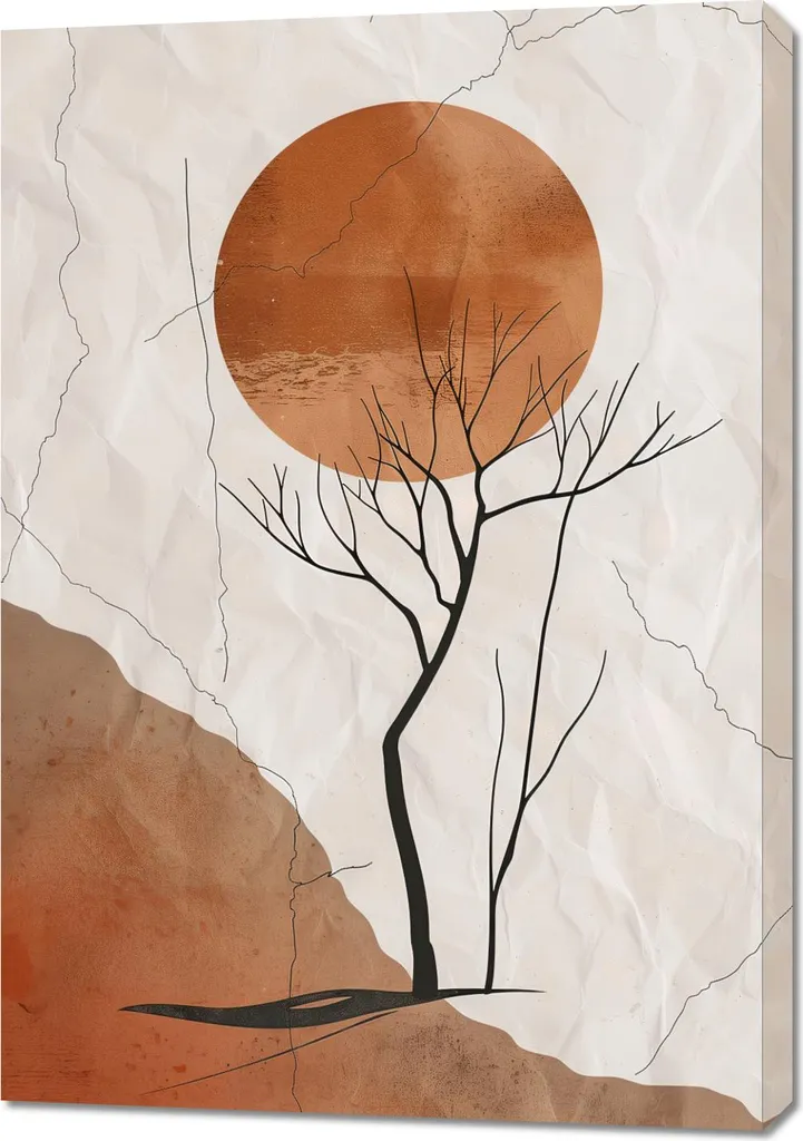 Poster Design 70x100 L'asprezza del deserto - Stampa Artistica Interni