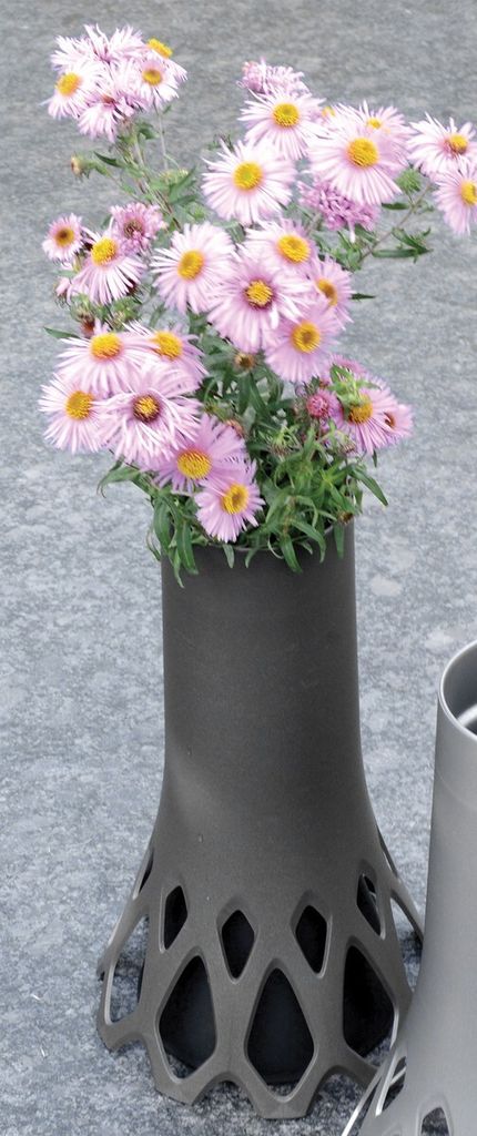 Váza ROZETA 1,3l antracit so záťažou Obrázok produktu 