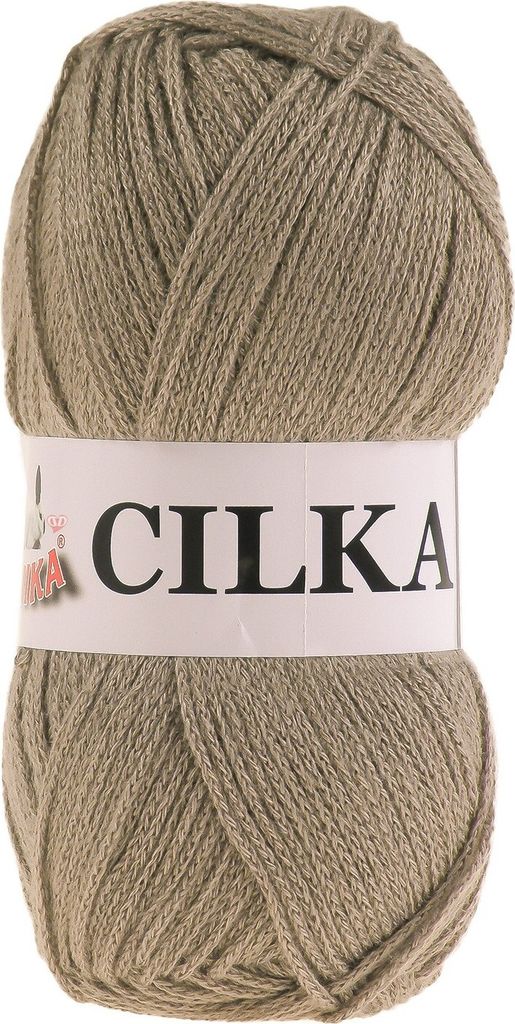 100g Strickgarn CILKA by VLNIKA Klassikgarn Strickwolle Produktbild 