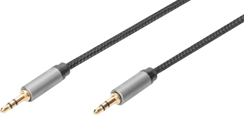 Cavo Audio Premium DIGITUS DB-510110-010-S Jack 3.5mm Maschio 1m