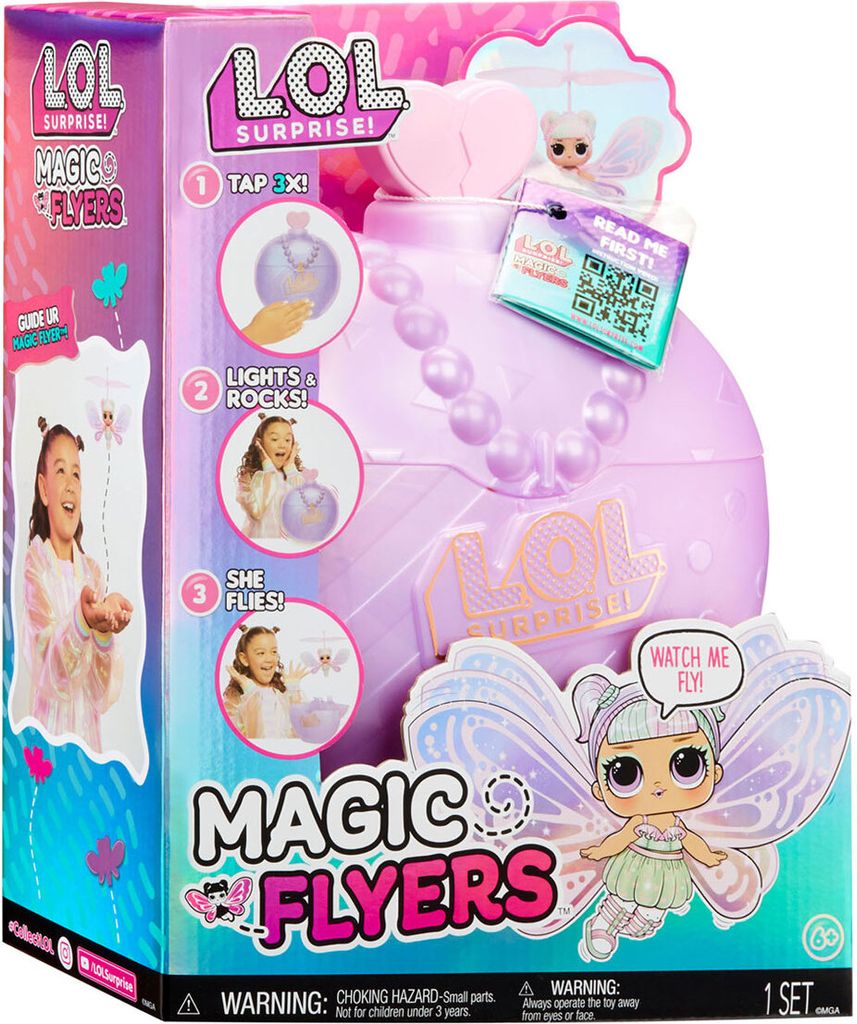 LOL Surprise Magic Wishies Flying Tot Fliederfarbene Flügel Produktbild 7