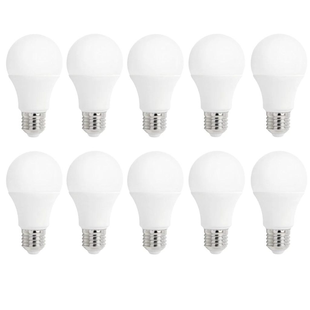 7 Watt, 10 Stück, 4000K neutralweiß E27 LED Leuchtmittel Produktbild 