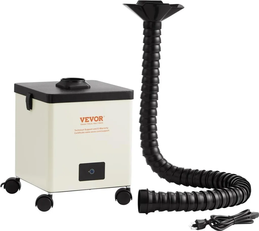 Aspirateur de fumées professionnel pour soudure électronique 100W - 9